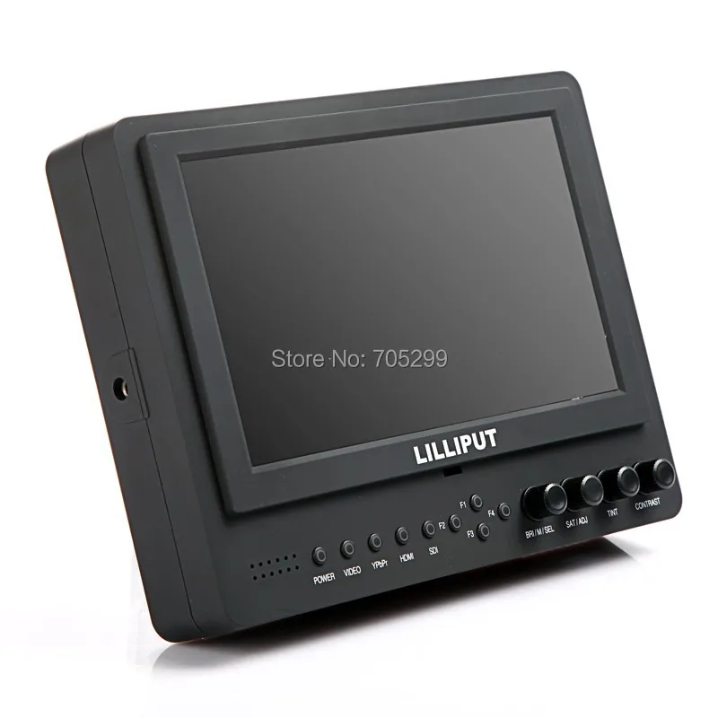 Монитор Lilliput для камеры 665 7 дюймовый HD полевой dslr монитор HDMI с композитным YPbPr