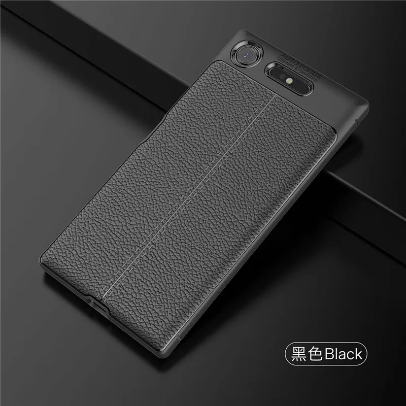 Black WolfRule чехол для sony Xperia XZ1 Чехол Мягкий ТПУ чехол для телефона для sony Xperia XZ1 чехол для sony XZ1 чехол G8342 G8341 5,2'' - Цвет: Black