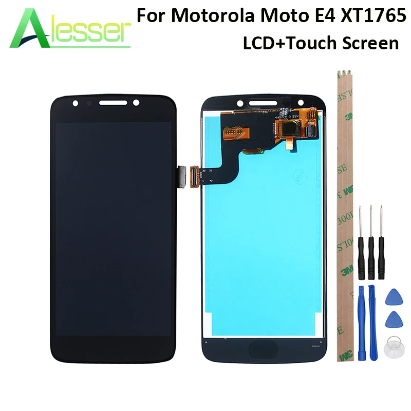 Alesser для Motorola MOTO E4 XT1765 ЖК дисплей и сенсорный экран в сборе Замена с