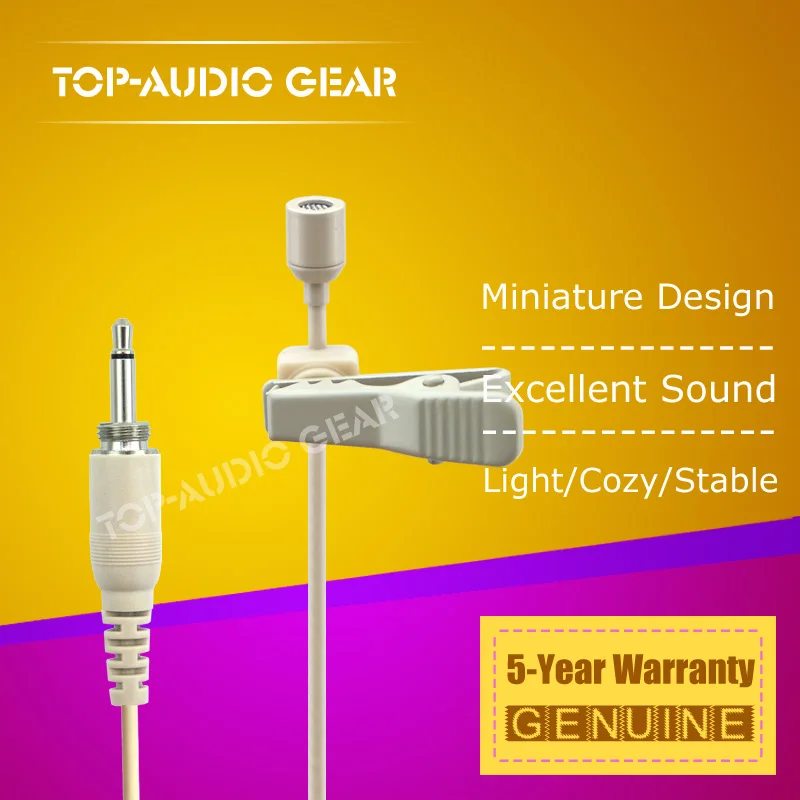 Высококачественный Штекерный разъем 3 5 мм винтовой замок бежевого цвета