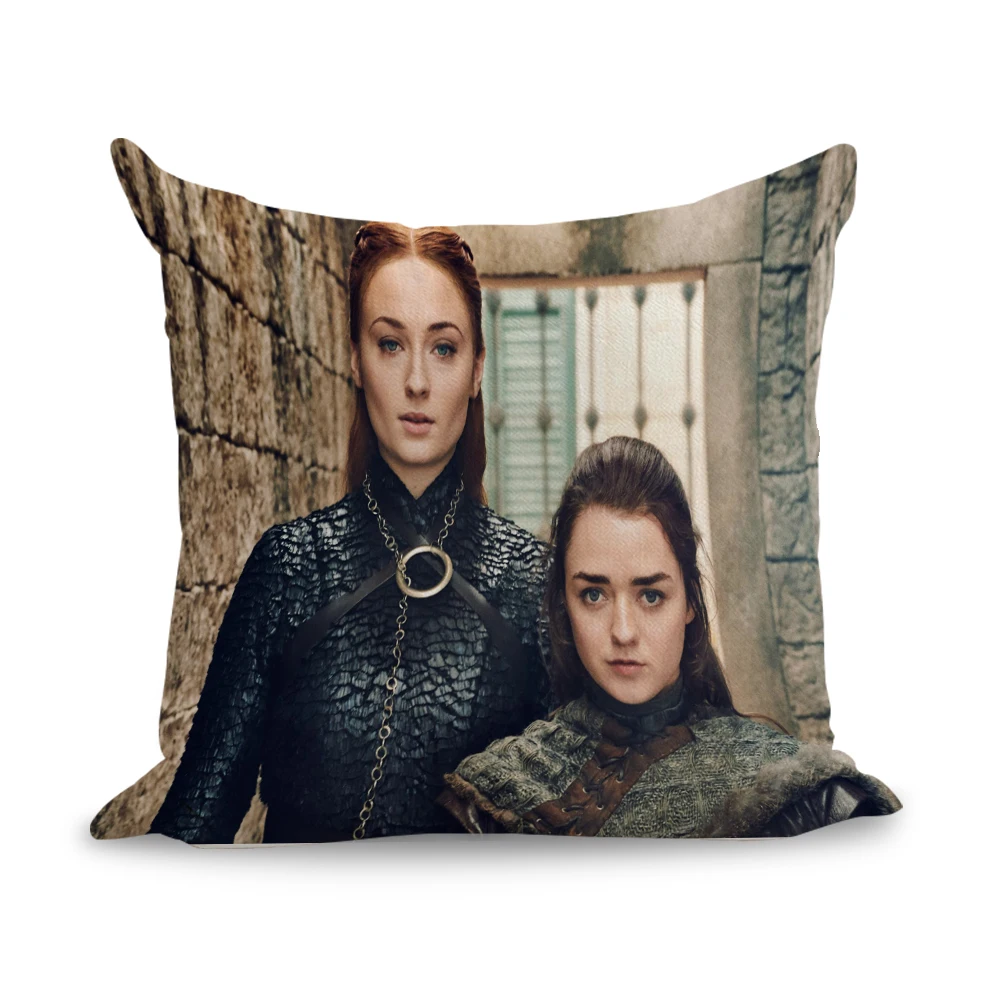 Игра престолов смерти дракона Ночь король наволочка льняные подушки для кровати