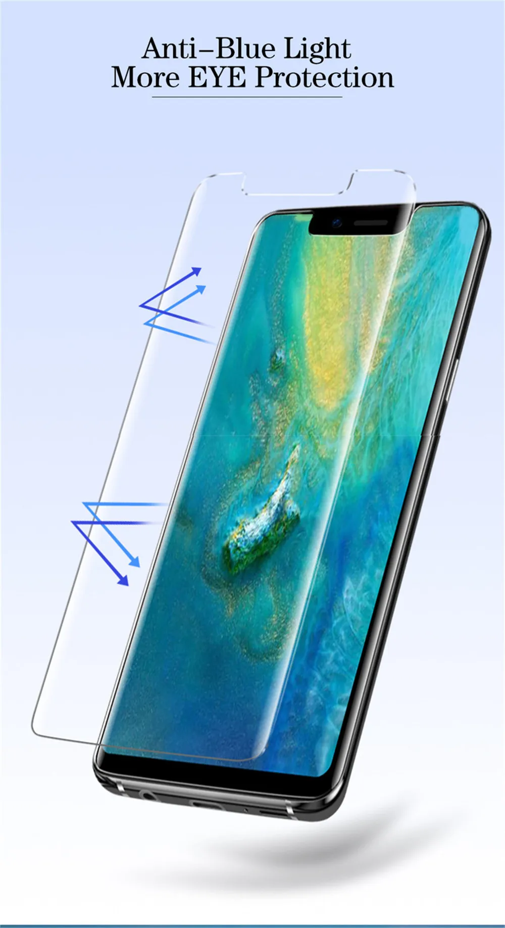 Нано-жидкая пленка для samsung Note 8 9 S10 S9 S8 Plus S7 Edge, ультрафиолет, полный клей, закаленное стекло, прозрачная защитная пленка для Galaxy S10E
