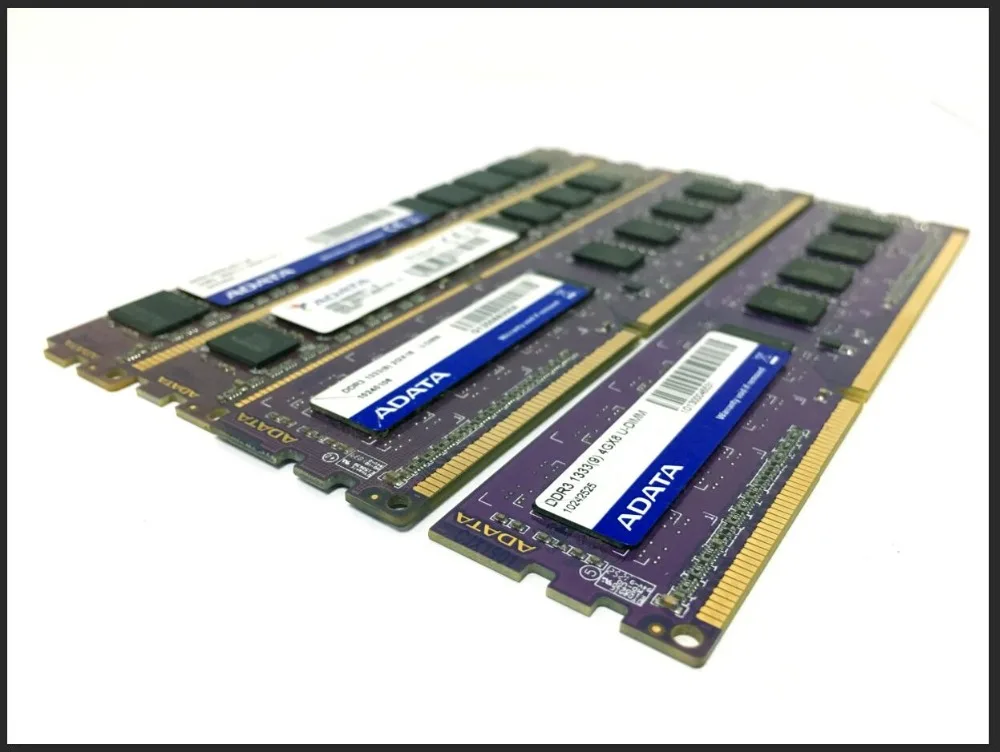 ADATA PC Память RAM Модуль памяти компьютерный Настольный DDR3 2 ГБ 4 8 PC3 1333 1600 МГц DDR2 800 4G 8G