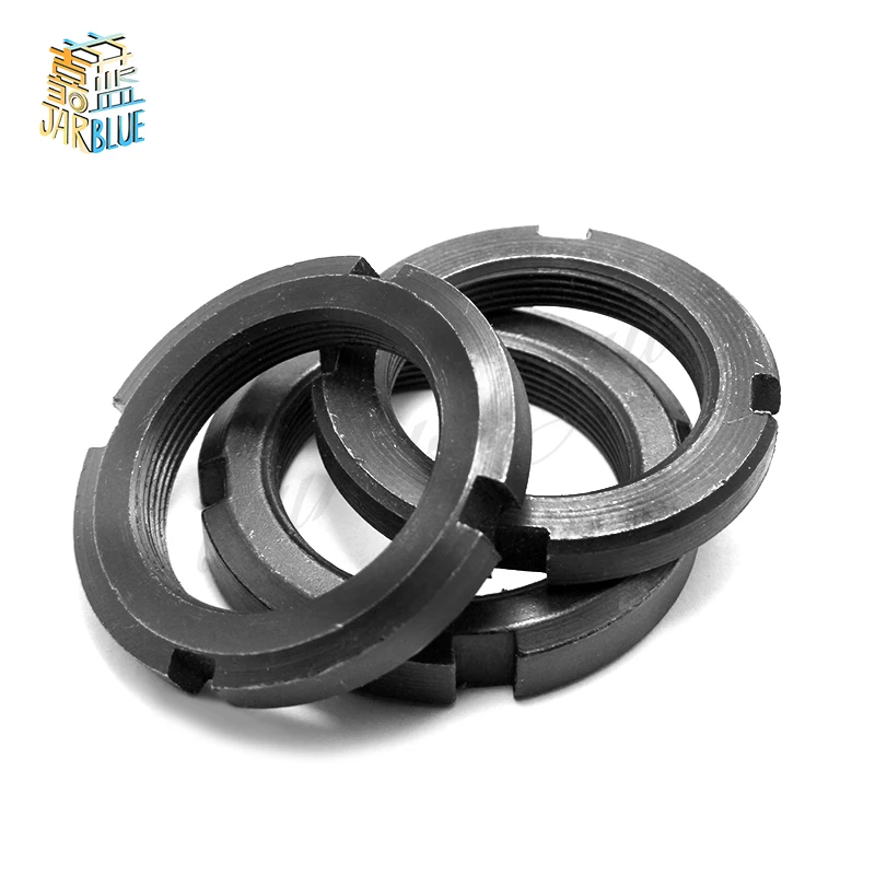2PCS Round Nut Slotted Four Slot Retaining M10/M12...M60 GB812 | Обустройство дома