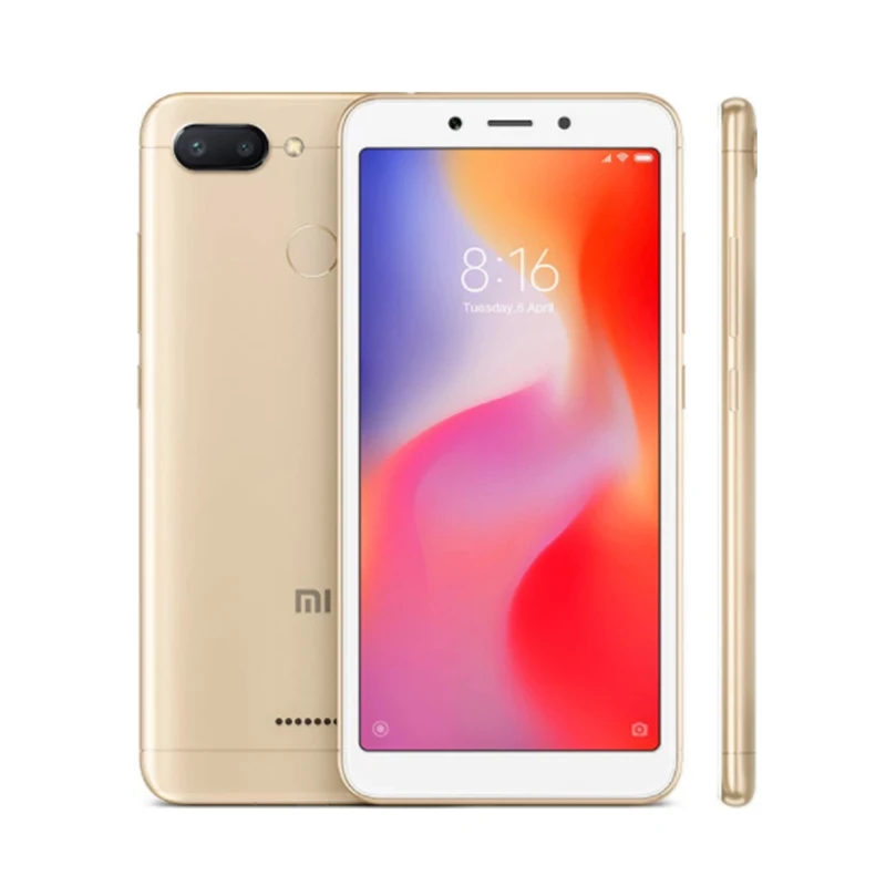 Xiaomi телефон Глобальная версия Redmi 6 3 ГБ ОЗУ 64 Гб ПЗУ Helio P22 Восьмиядерный 5 45 &quot 3000