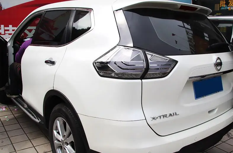 Задний светильник s для Nissan Rogue X-trail Xtrail- светодиодный задний светильник противотуманная фара задняя лампа DRL+ тормоз+ Парк+ сигнальный светильник s