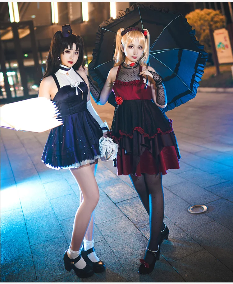 Fate Frand Order Ereshkigal& Ishtar Косплей Костюм Луна девушка tohsaka Rin Платье милое платье лолиты на Хэллоуин униформа