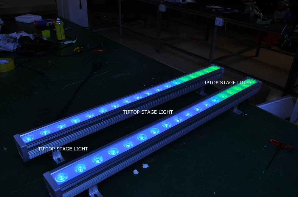 Светодиодный пиксельный настенный светильник TIPTOP 18x3 Вт RGB 3 в 1 водонепроницаемый