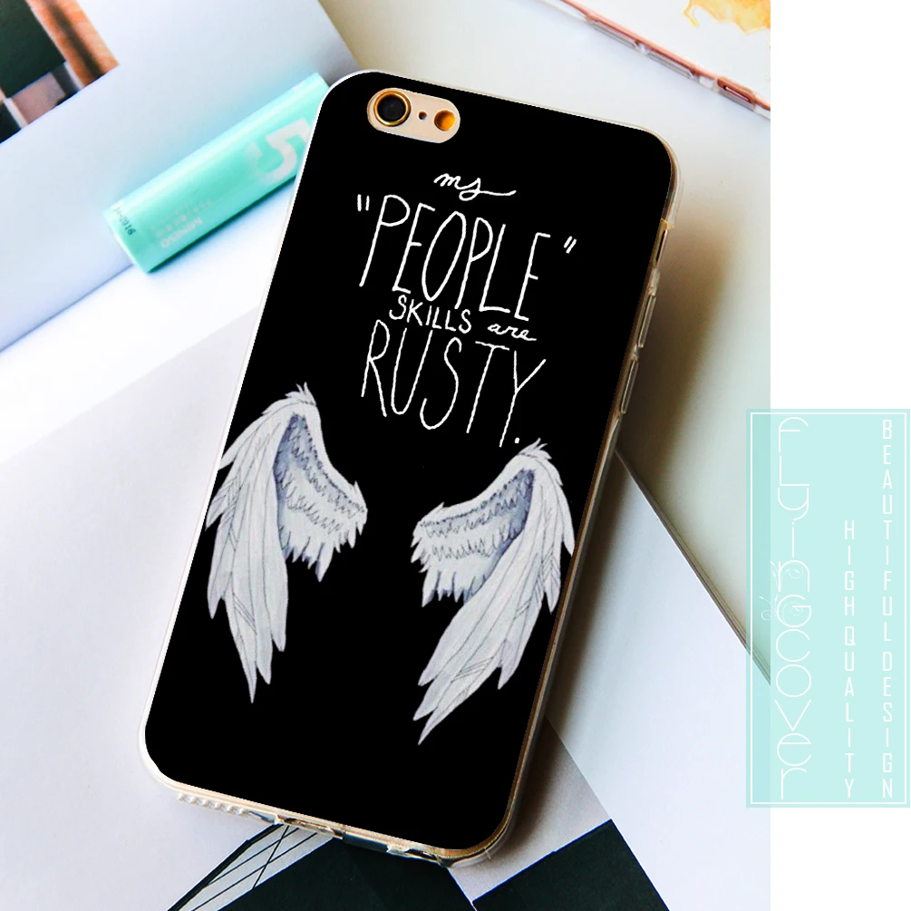 Coque Black Supernatural Clear Soft Silicone Phone Cases for iPhone XS Max XR X 7 8 6 6S Plus 5S 5 SE 5C 4S 4 iPod Touch 5. |