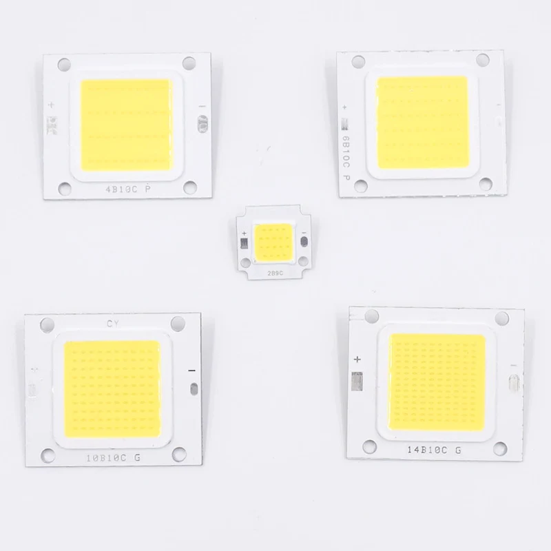 Высокая Мощность Epistar COB светодиодный бусины 10 Вт 20 30 50 70 AC 100 265V переменного тока в