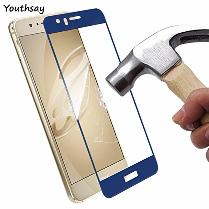 1 шт для стекла Huawei Honor 8 закаленное стекло изогнутая полная пленка Защита экрана