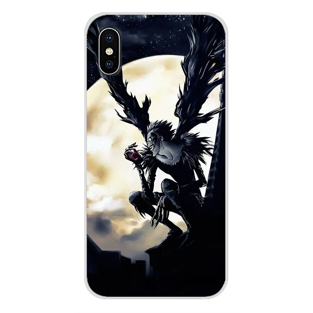 Для Samsung A10 A30 A40 A50 A60 A70 Galaxy S2 Note 2 3 Grand Core Prime прозрачный мягкий чехол Аниме Манга Death