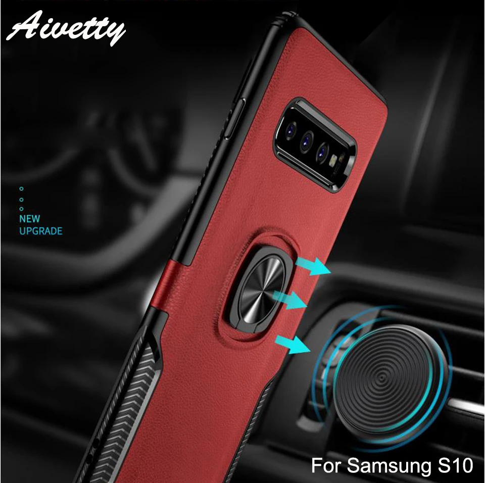 Чехол для телефона Samsung Galaxy S10 S10e Plus M30 M20 M10 из поликарбоната и ТПУ с защитой от