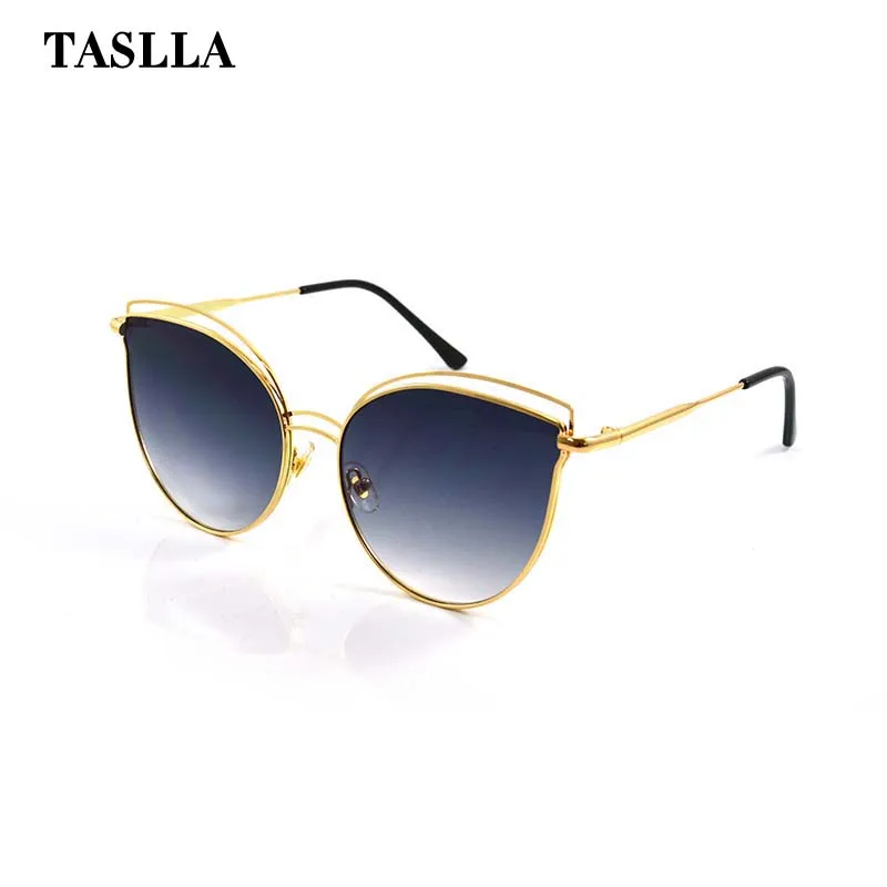 TASLLA 2018 новые модные солнцезащитные очки оверсайз в оправе с разноцветным