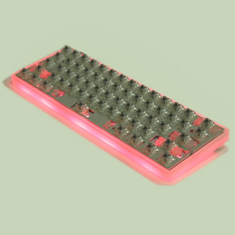 Программируемая подсветка YMDK 60% YD60MB 64 RGB светодиодная PCB пластина стабилизаторы