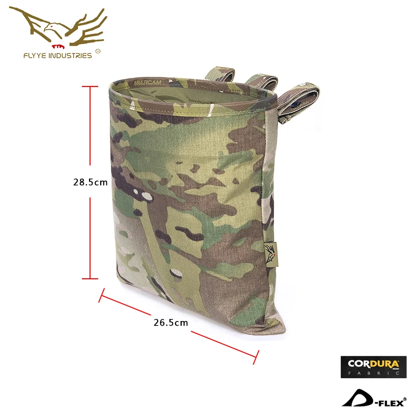 Flyye журнал Drop Pouch инструмент тактический Чехол Wargame Охота Военная армейская Экипировка PK-M013 Мультикам Койот коричневый хаки AOR