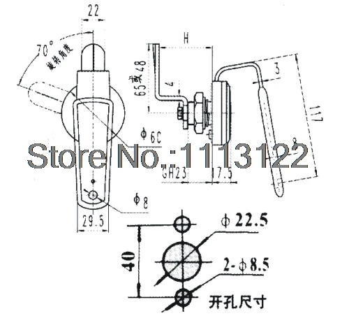 Водонепроницаемая камера-замок для распределительного шкафа герметичный