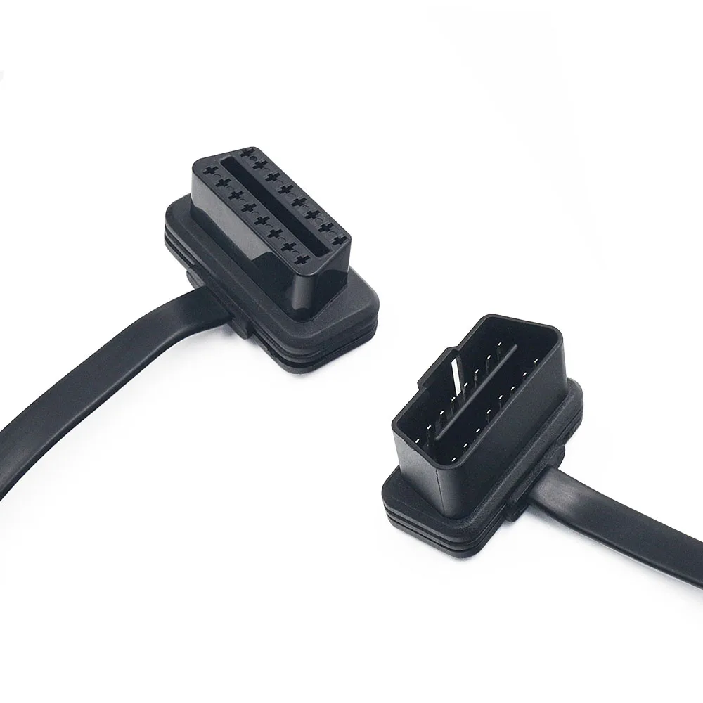 65 см OBDII Удлинительный кабель 16 контактов OBD2 удлинитель кабеля Разъем штекер Femal