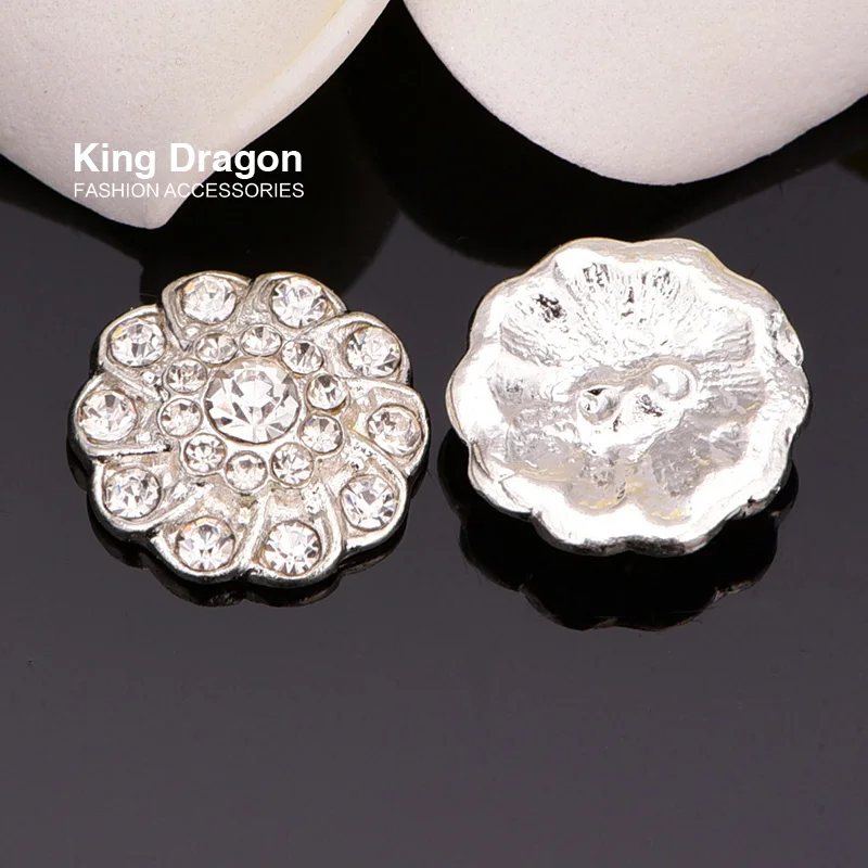 Украшение из прозрачных страз King Dragon используемое для украшения 13 мм 10 шт./лот