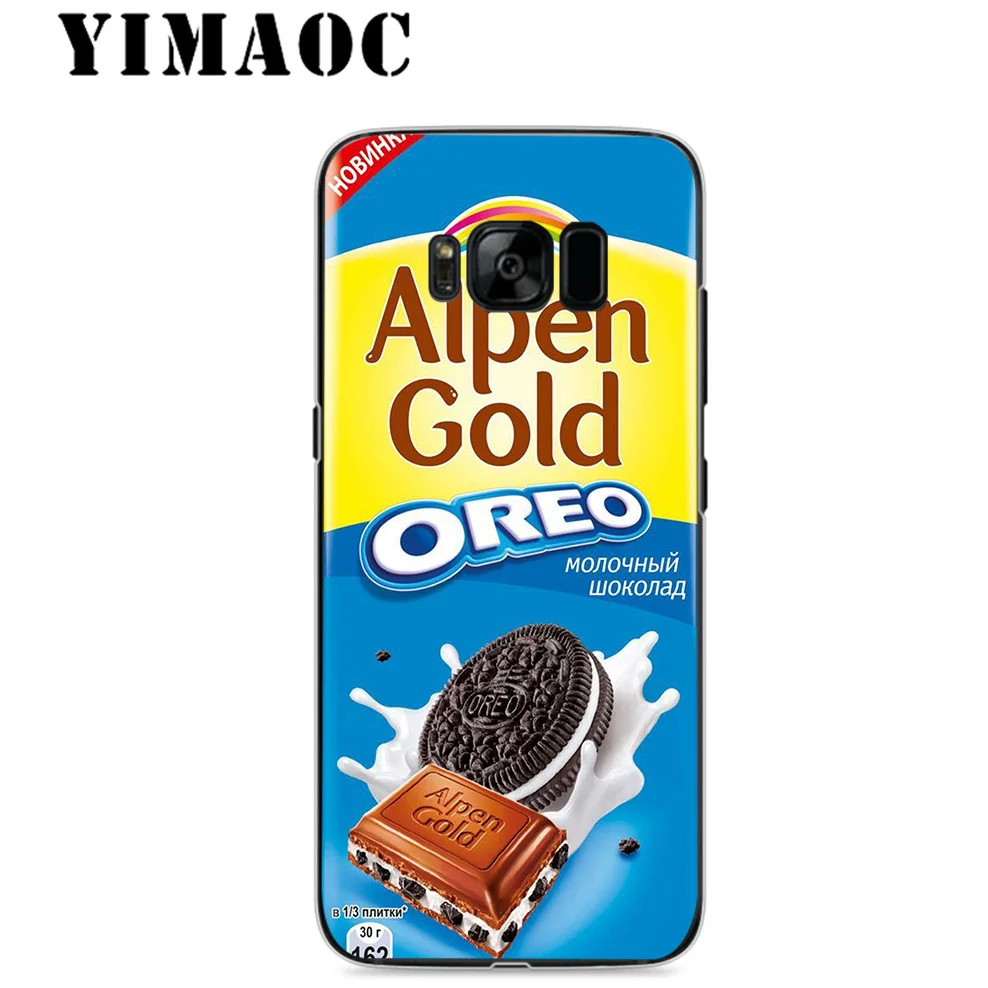 Alpen с изображением шоколада wonka Бар Мягкий силиконовый чехол для samsung Galaxy A5 A6 плюс