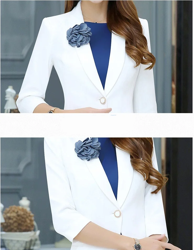 2018 Qualit женский весенне осенний Блейзер платье элегантный блейзер с коротким