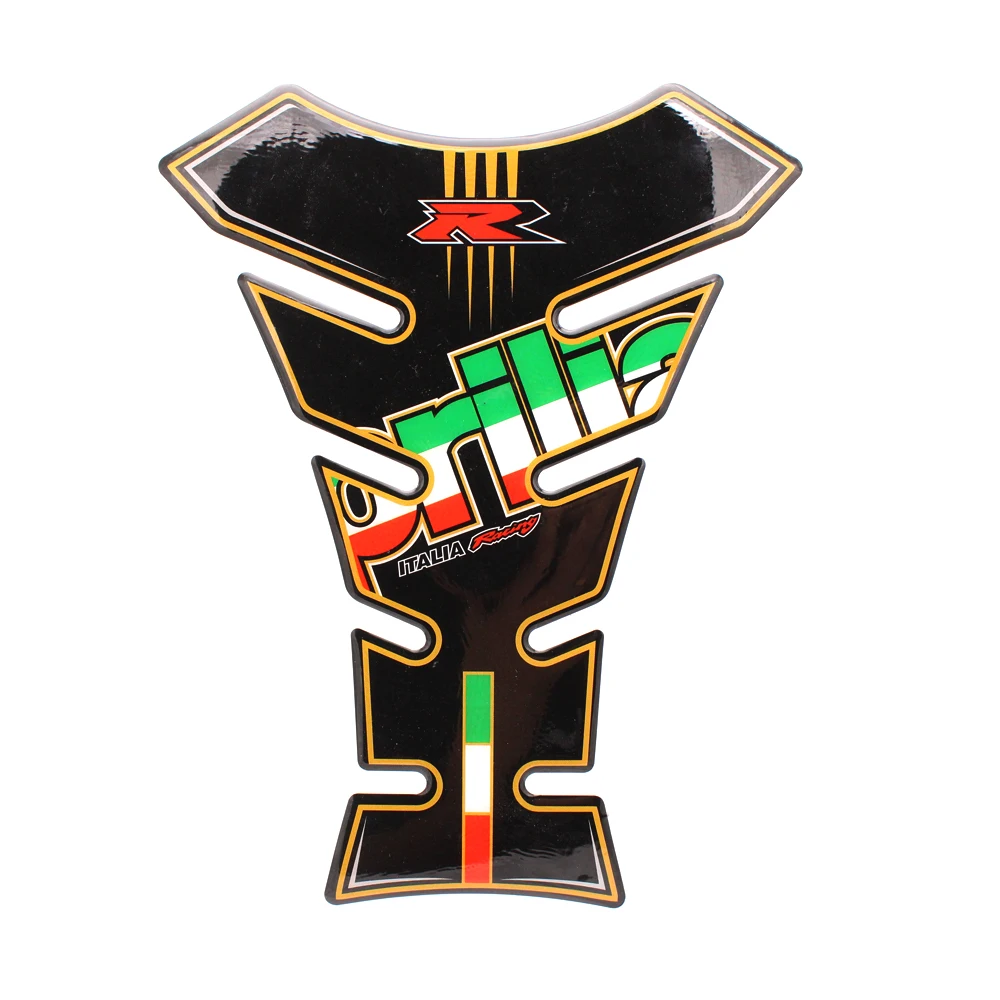 3D резиновая наклейка для мотоцикла протектор бака с газовым топливным маслом