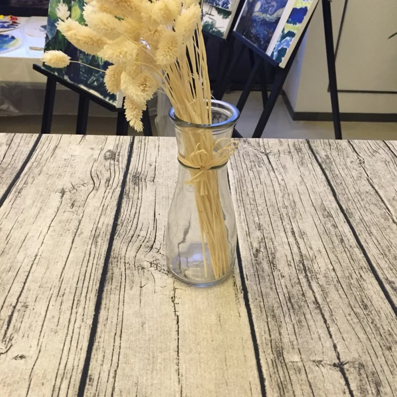 Винтажная хлопковая ткань с имитацией зерен креативная настольная скатерть