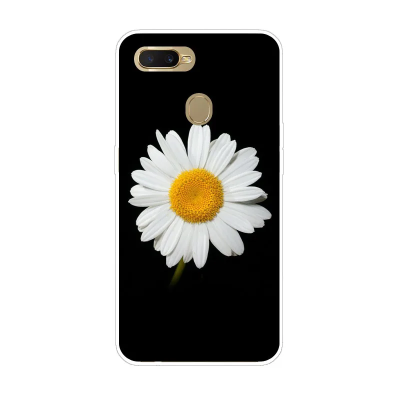 Чехол для OPPO A7 силиконовый чехол с рисунком Ловец снов из мягкого ТПУ телефона