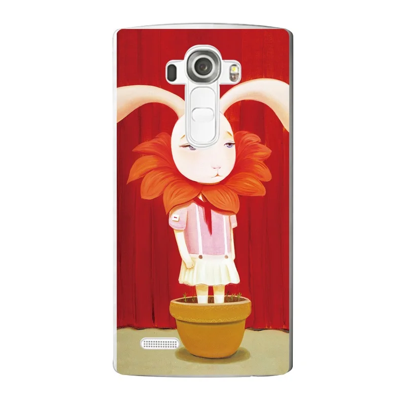 Мягкий прозрачный чехол для телефона из ТПУ с цветком LG G3 G4 G5 V10 K3 K4 K5 K8 K10 2017 Google Nexus