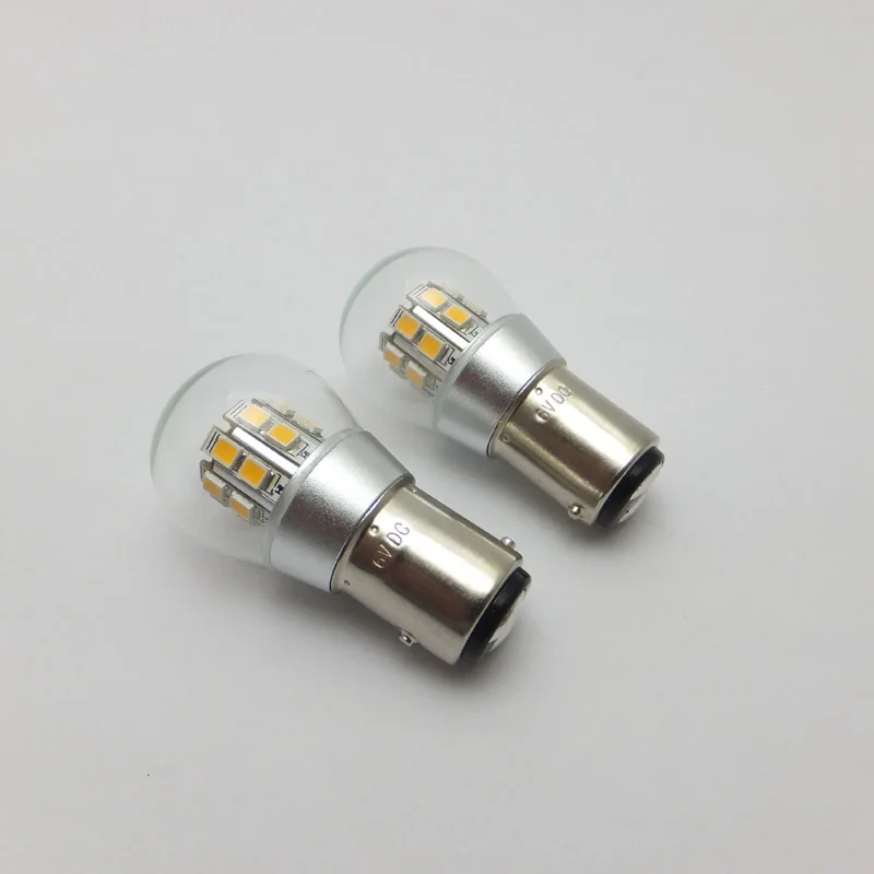 Распродажа S25 1157, двойная интенсивность 6Вт, светодиодные лампы BAY15D SMD 2835, автомобильный индикатор источник света задние лампы освещения, бренд AMYWNTER