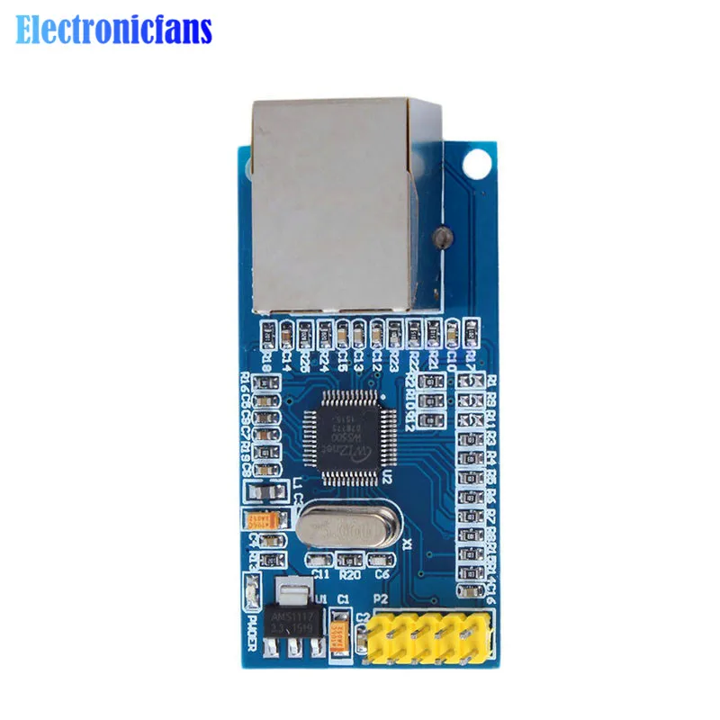 Сетевой модуль W5500 Ethernet щит LAN поддержка TCP/IP 51/ STM32 микроконтроллер с 32k байтами SPI 3
