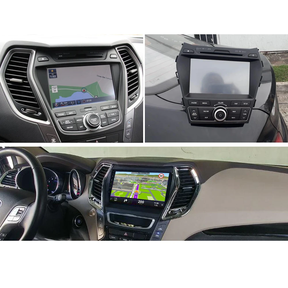 Sinosmart 8 сердечника DSP 48EQ 2Din IPS/QLED 2.5D экран автомобильный gps радио навигации плеер