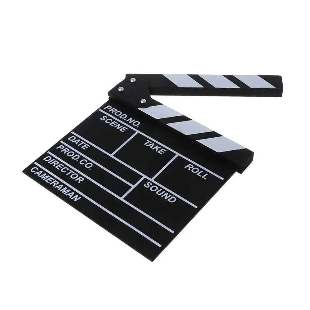 OOTDTY фильм режиссерский Клэппер доска голливудский сцена Clapboard фотография