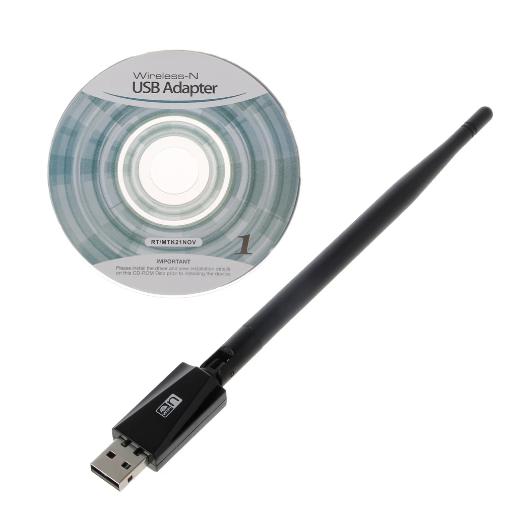 Мини беспроводной Wifi адаптер 150 Мбит/с 5 дБ антенна USB Wifi приемник сетевая карта 802.11b/n/g Беспроводная портативная для настольного ноутбука