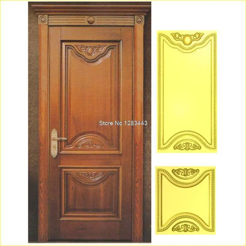 2 шт./лот Door_8 3D модель STL рельеф для ЧПУ STL формат мебель 3D STL формат украшения мебели
