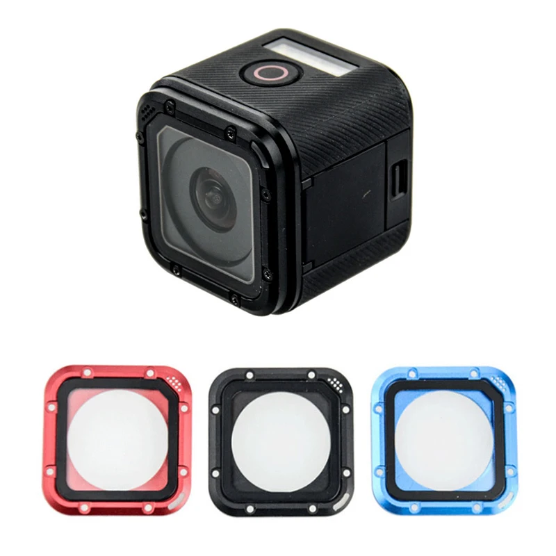 Крышка объектива go pro для GoPro Hero 4 крышка из алюминиевого сплава Gopro защитная рамка