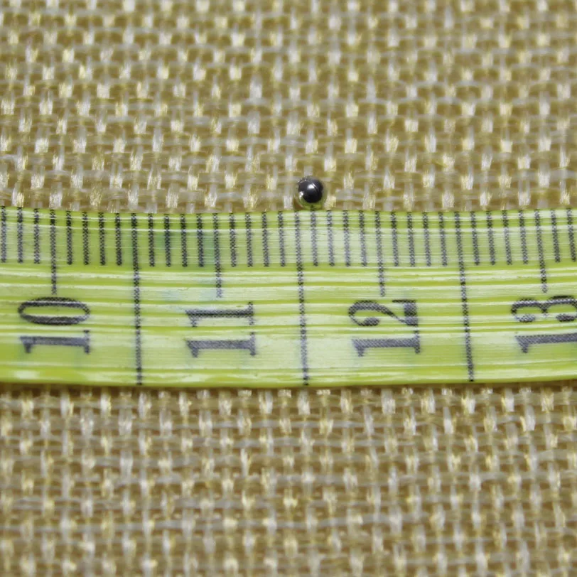 Оптовая продажа 1000 шт. много 2 мм металлические Посеребренные Круглые