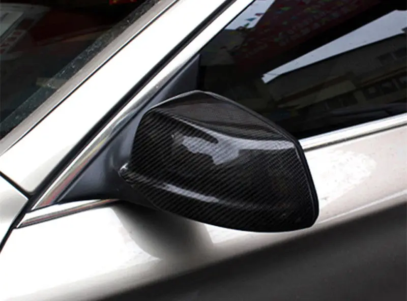 2 шт. колпачки на боковые зеркала дверей из углеродного волокна для BMW F10 F11 Pre LCI 2011