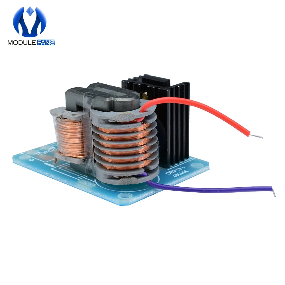 15KV высокочастотный DC высоковольтный дуговой генератор зажигания, инвертор, повышающий рост 18650, набор для самостоятельной сборки, u-образный трансформатор 3,7 в