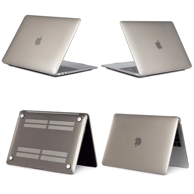 Жесткий Кристальный матовый чехол-накладка для MacBook Air 11 air 13 дюймов A1466 A1932 Pro 13 15 retina A1706 A1708 A1989
