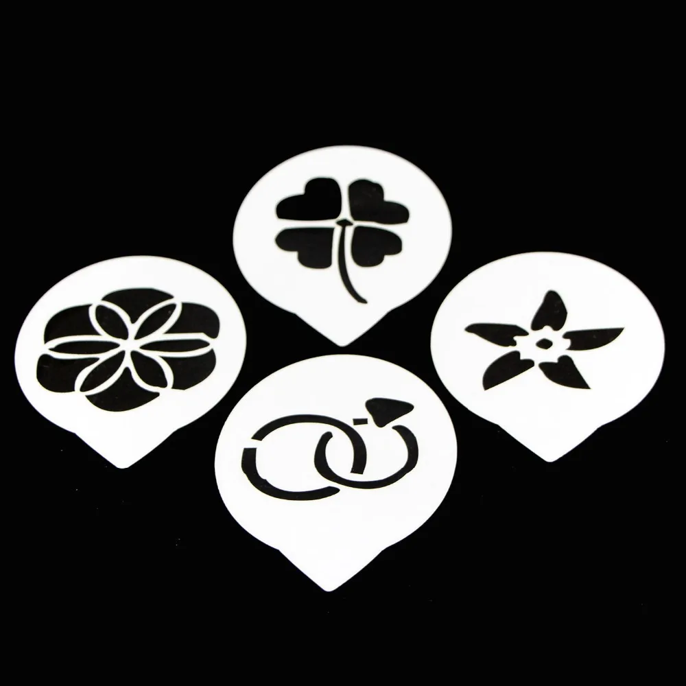 4 шт./лот пластиковые силиконовые формы для тортов кондитерские инструменты