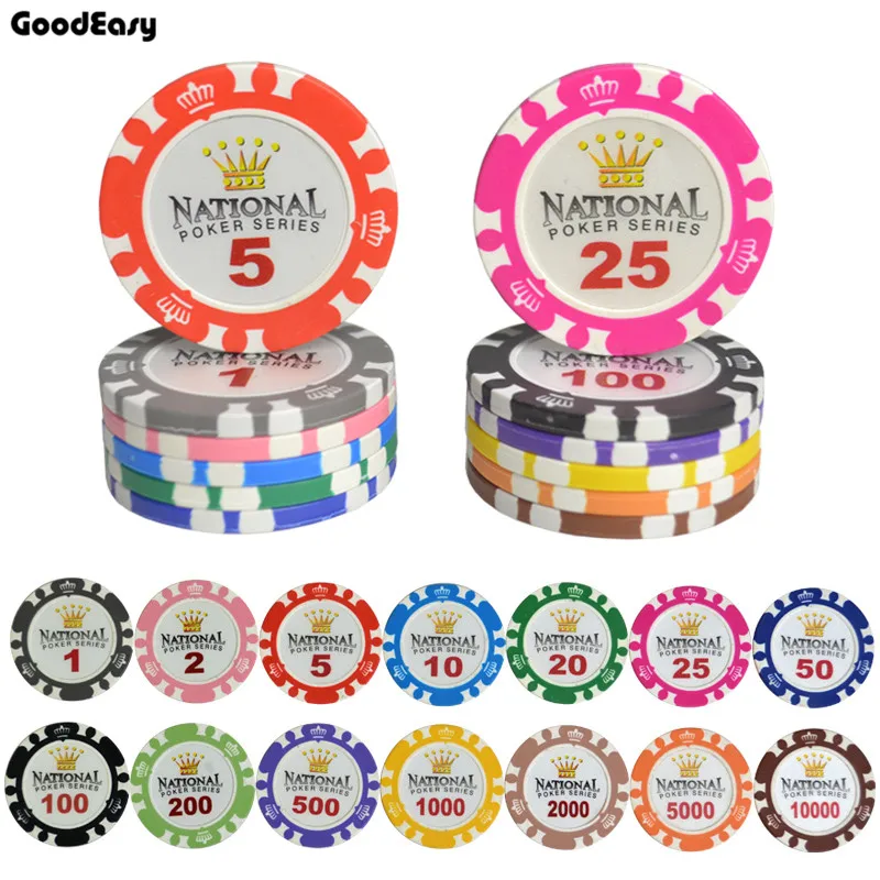 Наборы фишек для покера казино Техасский Холдем металлические монеты Baccarat Black Jack