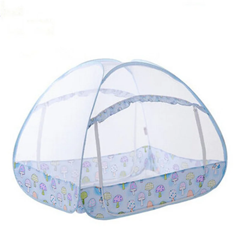 Складная детская кровать с москитной сеткой палатка портативная навес