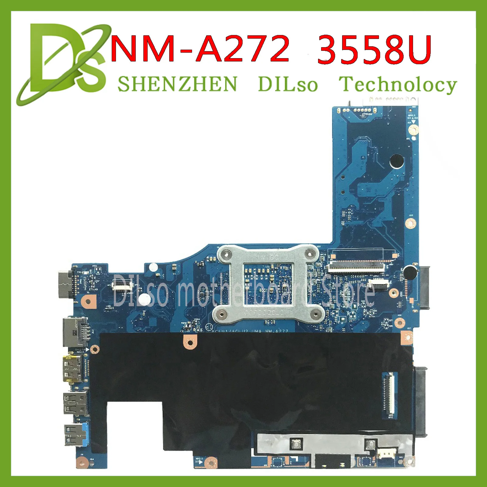 KEFU NM A272 для Lenovo g40 70 Z40 материнская плата ACLUA/ACLUB 3558U Rev1.0 ЦП