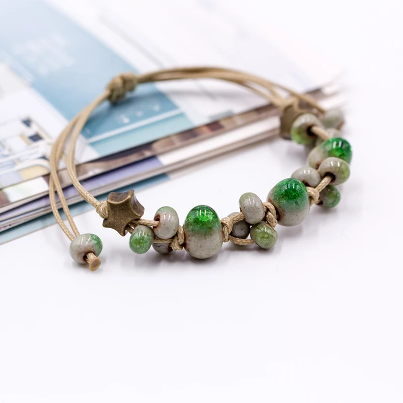 Женский керамический браслет ручной работы в ретро стиле #1101|bracelet bracelet|bracelet