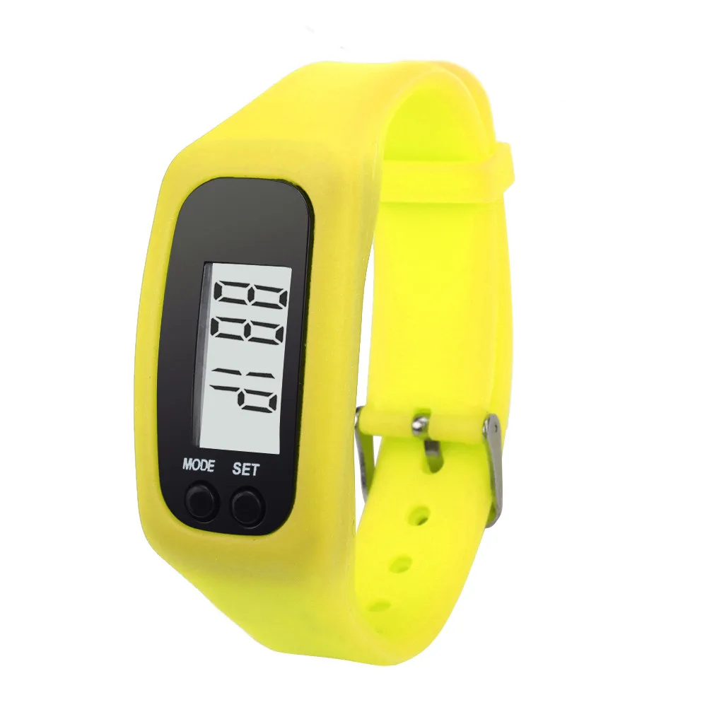 8Color Fashion Design Multifunction Digital LCD Pedometer Fitness Run Step Walking Distance Calorie Counter Watch Bracelet | Наручные