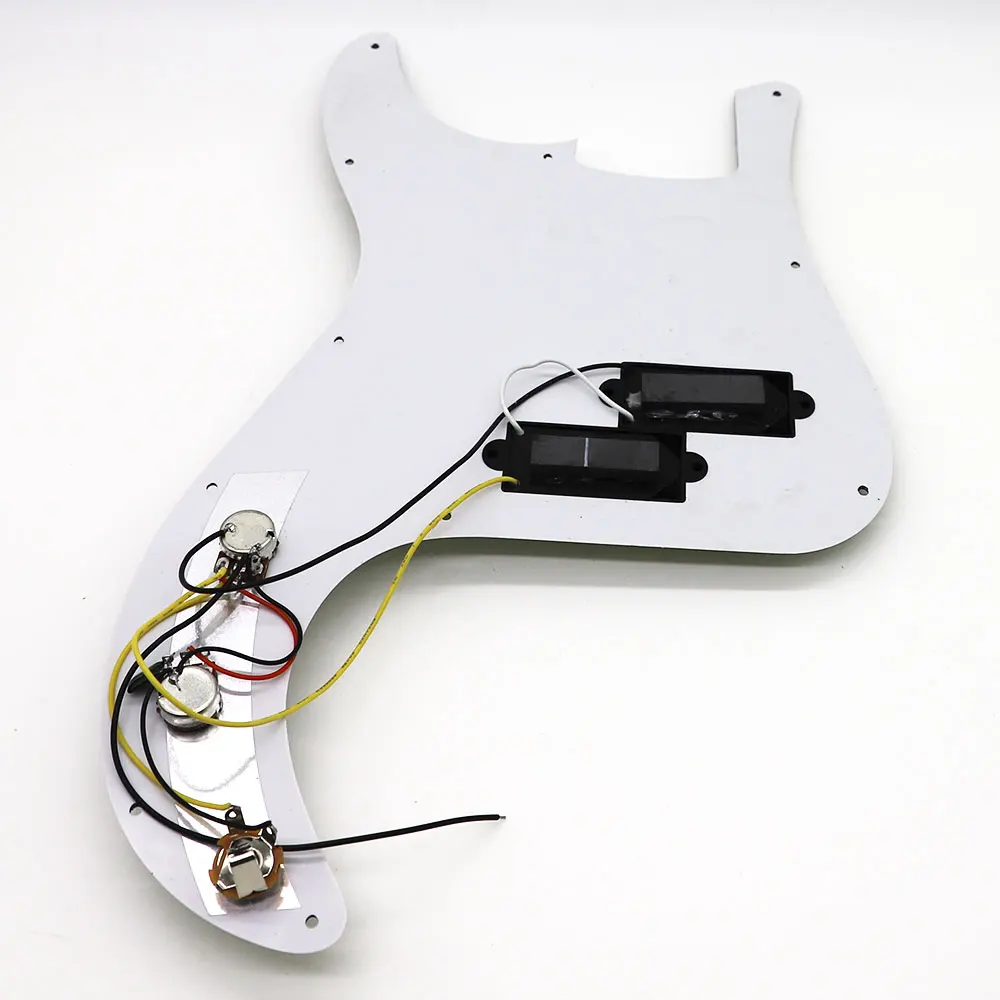 Черный жемчуг PB P Bass 3 слоя предварительно загруженный Pickguard Пикап для четкие басы гитара музыкальный инструмент аксессуары части