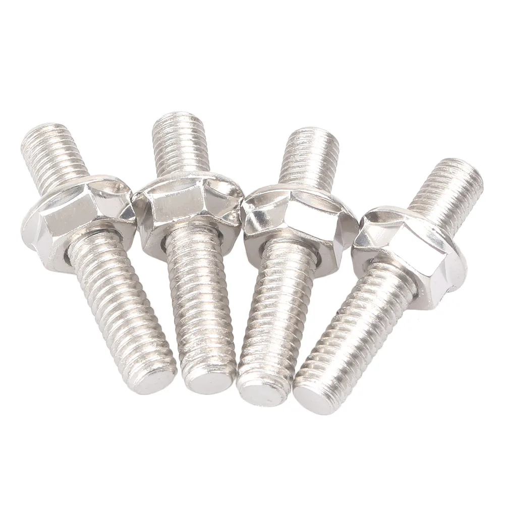 4 шт. универсальные шпильки выхлопных отверстий с гайками для Harley Dyna S Port ster 1200 883