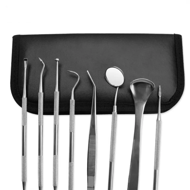 8 шт./компл. стоматологические инструменты из нержавеющей стали пародонтальная