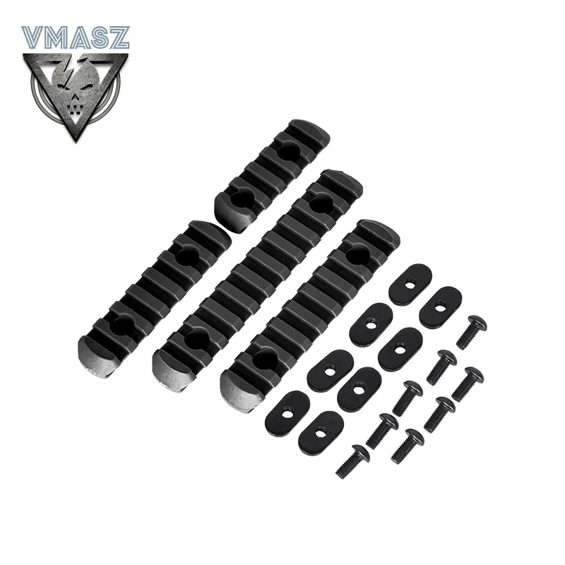 VMASZ 4 Шт Тактические Airsoft полимерная Пикатинни для съемки Пейнтбол МЧС цевье